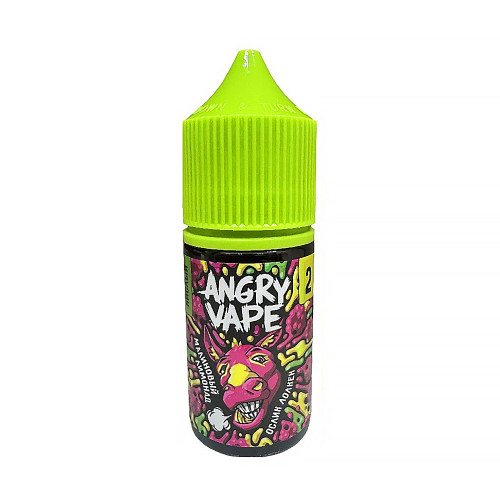 Жидкость Angry Vape - Ослик Лолкек (Малиновый лимонад) 30мл 20мг