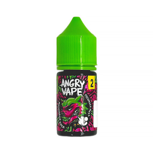 Жидкость Angry Vape - Росомаха Маха (Малиновый джем) 30мл 20мг