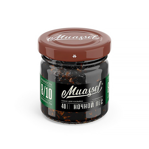 Табак Muassel Extra Strong 40г - Ночной лес (Ягоды Хвоя)