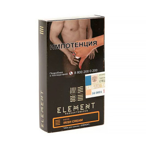 Табак Element Земля 40г - Irish Cream (Ирландский крем)