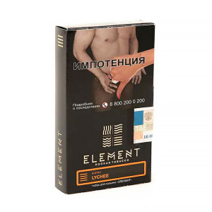 Табак Element Земля 40г - Lychee (Личи)