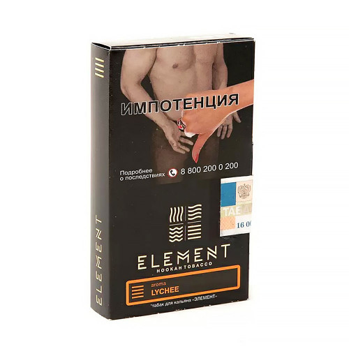 Табак Element Земля 40г - Lychee (Личи)