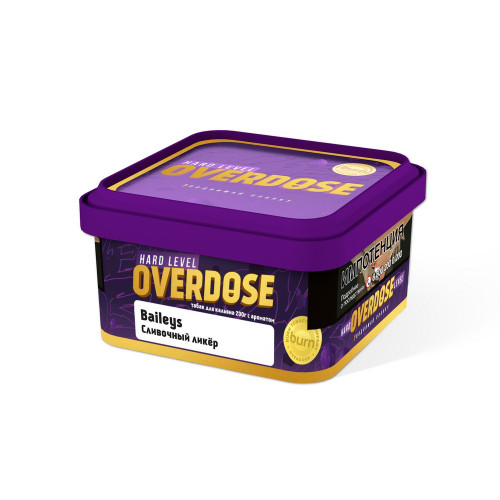 Табак Overdose 200г - Сливочный ликер (Baileys)