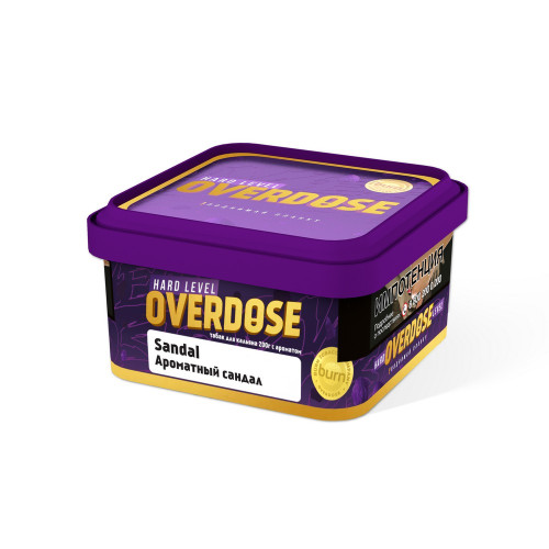 Табак Overdose 200г - Ароматный сандал (Sandal)