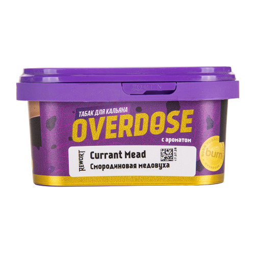 Табак Overdose 200г - Смородиновая медовуха (Currant mead)