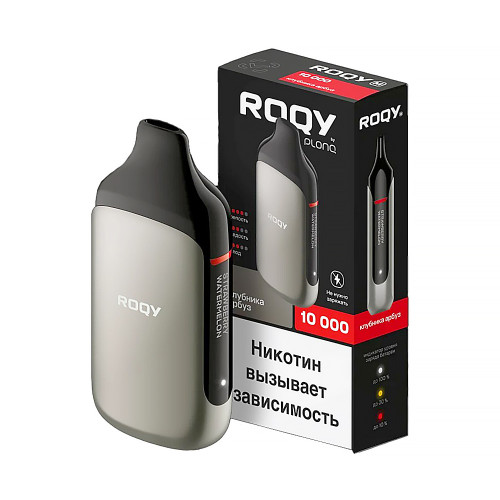 Электронная сигарета PLONQ ROQY M 10000 затяжек - Клубника Арбуз