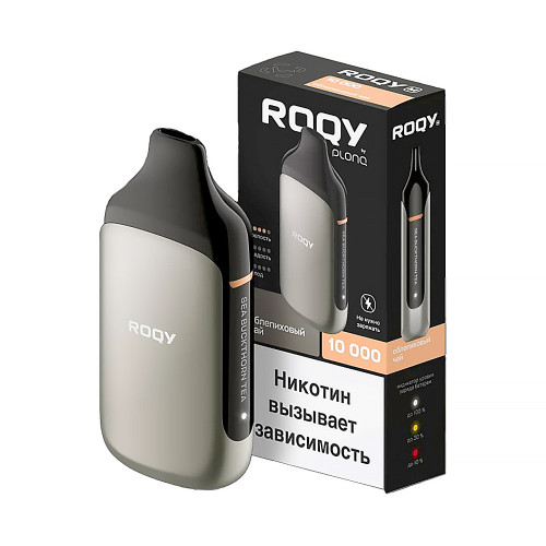 Электронная сигарета PLONQ ROQY M 10000 затяжек - Облепиховый чай