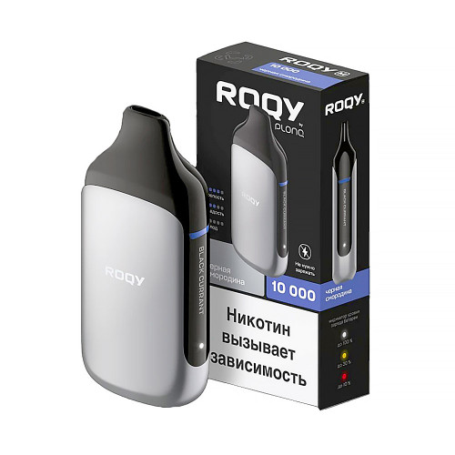 Электронная сигарета PLONQ ROQY M 10000 затяжек - Черная смородина