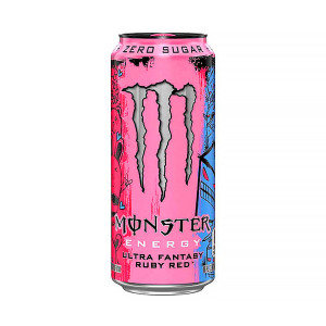 Энергетический напиток Monster Energy Ultra - Fantasy Ruby Red (Малина Клюква) 500мл