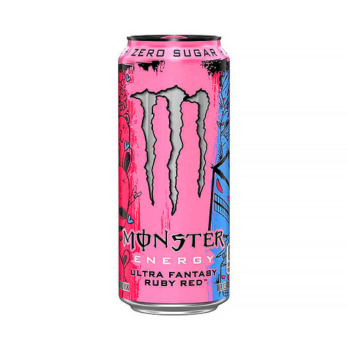 Энергетический напиток Monster Energy Ultra - Fantasy Ruby Red (Малина Клюква) 500мл