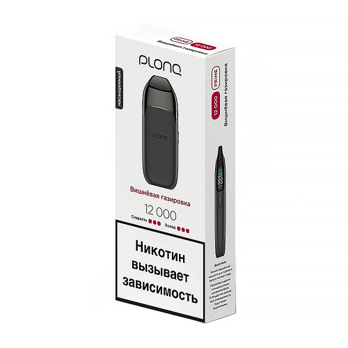 Электронная сигарета Plonq Prime 12000 затяжек - Вишневая газировка
