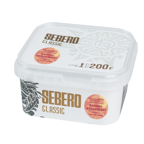 Табак Sebero Classic 200г - Banana Strawberry (Банан Клубника)