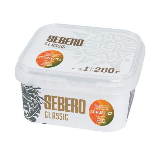Табак Sebero Classic 200г - Citrus Fizz (Красный апельсин Бергамот)
