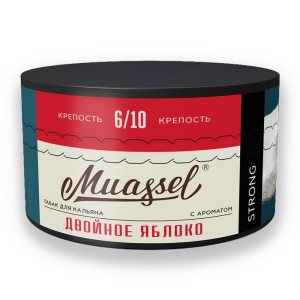 Табак Muassel Strong 200г - Двойное яблоко