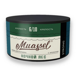 Табак Muassel Strong 200г - Ночной лес (Ягоды Хвоя)