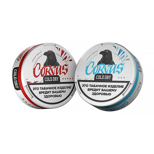Табак жевательный CORVUS - Cold Dry medium 13г
