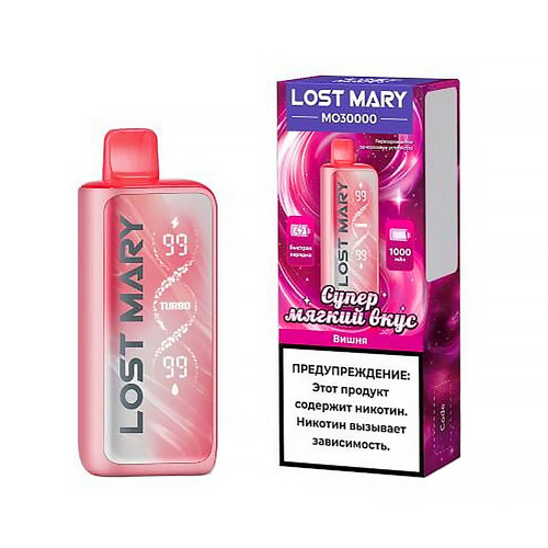 Электронная сигарета LOST MARY MO 30000 затяжек - Вишня
