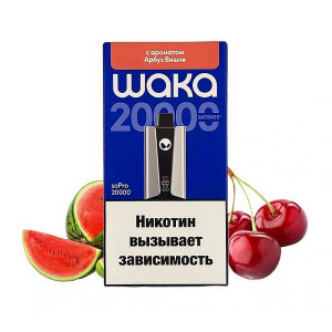 Электронная сигарета WAKA soPRO 20000 Hard extra - Арбуз Вишня