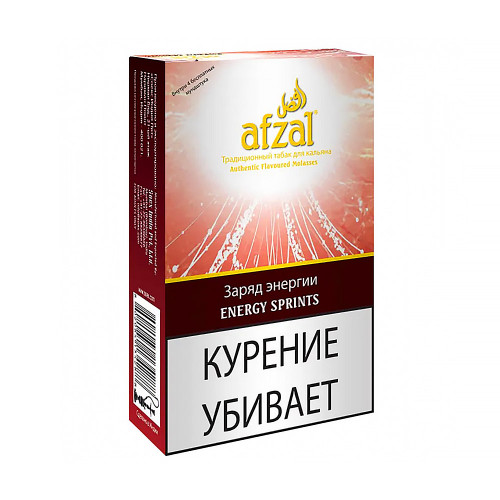 Табак Afzal 40г - Energy Sprints (Энергетик)