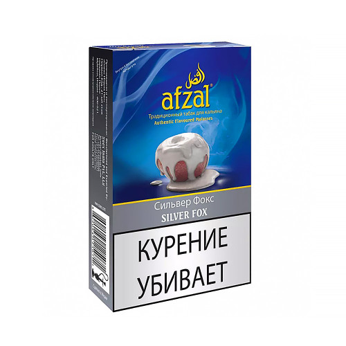 Табак Afzal 40г - Silver Fox (Яблоко Мед Мята)