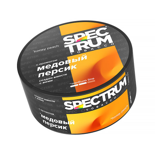 Табак Spectrum Medium Line 25г - Honey Peach (Медовый персик)