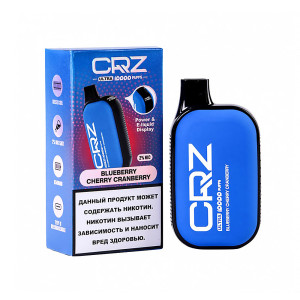 Электронная сигарета CRZ 10000 ULTRA - Черника Вишня Клюква (Blueberry cherry Cranberry)