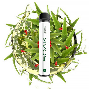 Электронная сигарета SOAK X ZERO 2200 - Aloe vera (Алоэ вера)