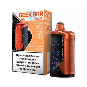 Электронная сигарета Geek Bar PULSE R 40000 - Гранат Смородина Лимон Лед