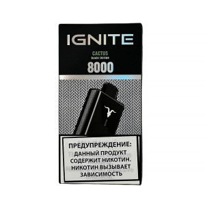 Электронная сигарета IGNITE V80 8000 - Кактус