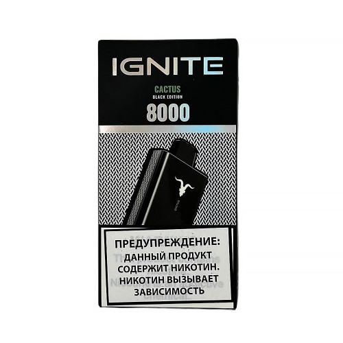 Электронная сигарета IGNITE 808000 затяжек - Кактус