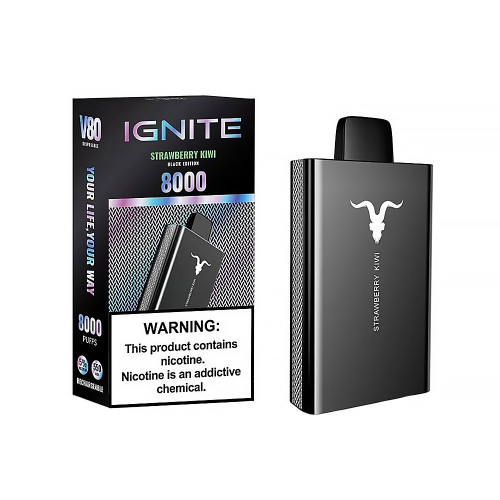 Электронная сигарета IGNITE 808000 затяжек - Клубника Киви