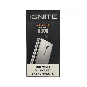 Электронная сигарета IGNITE V80 8000 - Манго Крем