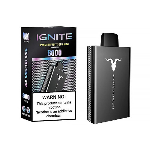 Электронная сигарета IGNITE 808000 затяжек - Маракуйя Киви