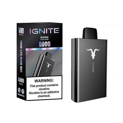 Электронная сигарета IGNITE 808000 затяжек - Ментол