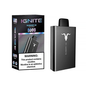 Электронная сигарета IGNITE V80 8000 - Черника Лед