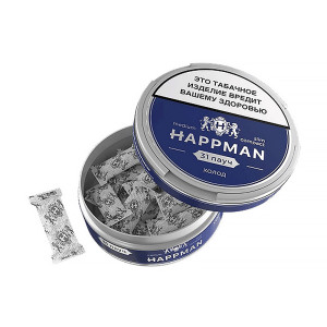 Табак жевательный HAPPMAN medium - Холод 10г