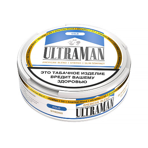 Табак жевательный ULTRAMAN 52 Strong - Cold 5г