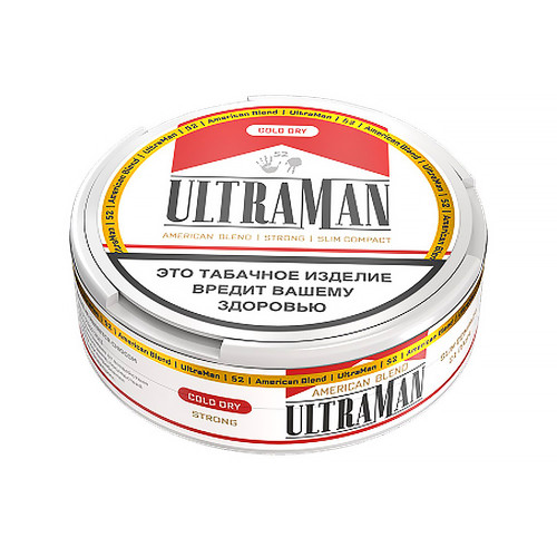 Табак жевательный ULTRAMAN 52 Strong - Cold dry 5г
