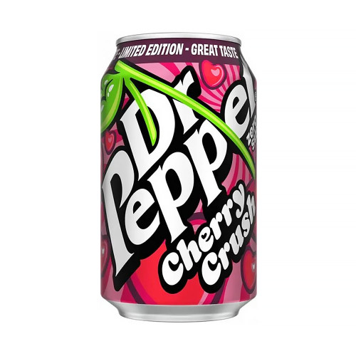 Напиток газ. Dr.Pepper - Cherry Crush Zero (Европа) 330мл