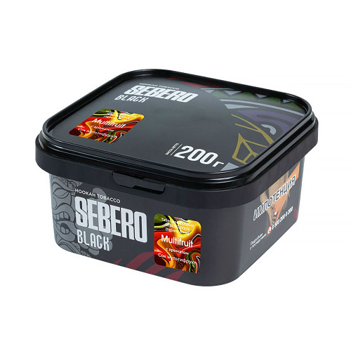 Табак Sebero Black 200г - Multifruit (Мультифрукт)