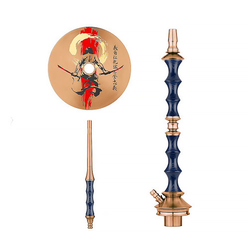Кальян Japona Hookah - Sensei (Blue) Bronze Edition 62см (Без колбы)