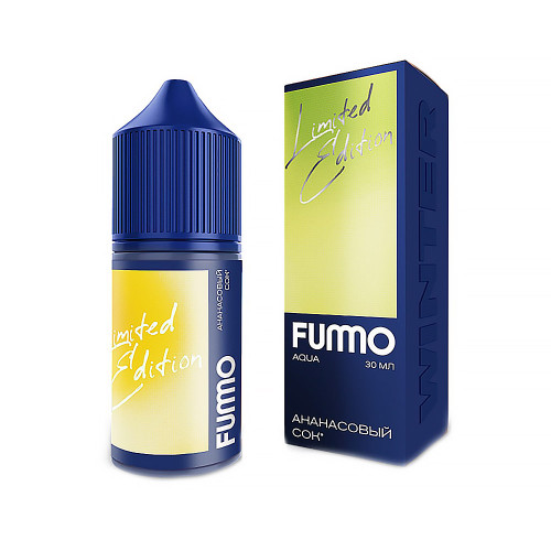 Жидкость Fummo Aqua 4Seasons - Ананасовый сок 30мл 20мг (Лимитка)