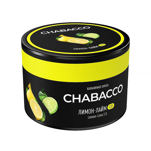 Смесь Chabacco MEDIUM 40г - Lime-Lemon (Лайм лимон)