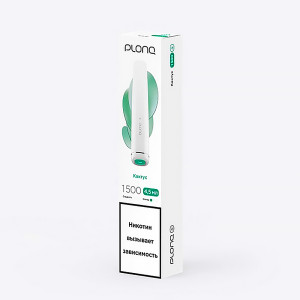 Электронная сигарета PLONQ PLUS 1500 - Кактус