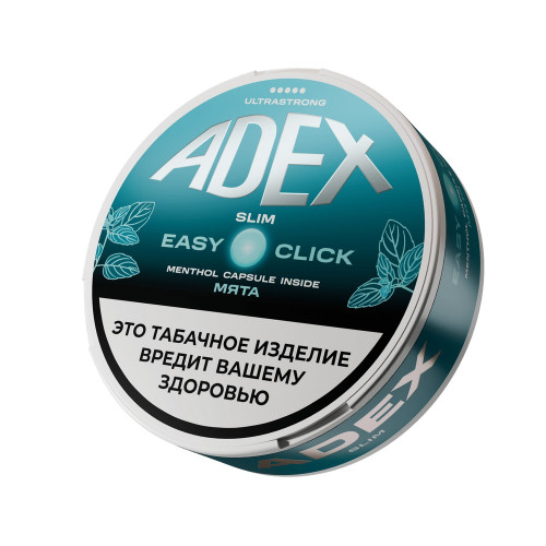 Табак жевательный ADEX Slim EASY CLICK - Мята