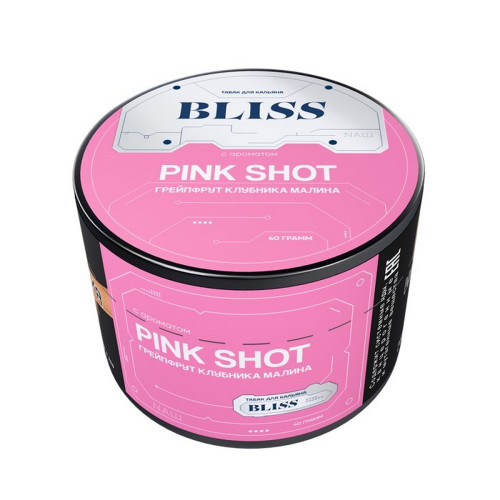 Табак BLISS 40г - Pink Shot (Грейпфрут Клубника Малина)