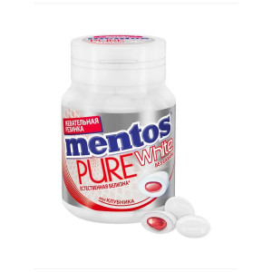 Жевательная резинка Mentos - Клубника 54г
