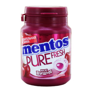 Жевательная резинка Mentos - Вишня 54г