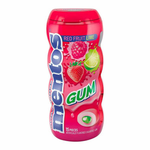 Жевательная резинка Mentos - Red Fruit Lime (Фрукты Лайм) 30г
