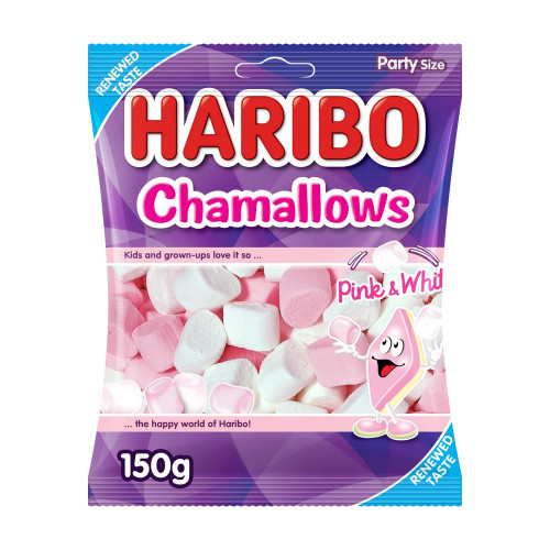 Жевательный мармелад Haribo - Chamallows Pink & White (Маршмеллоу) 150г